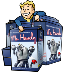 heal mr handy in fallout shelter