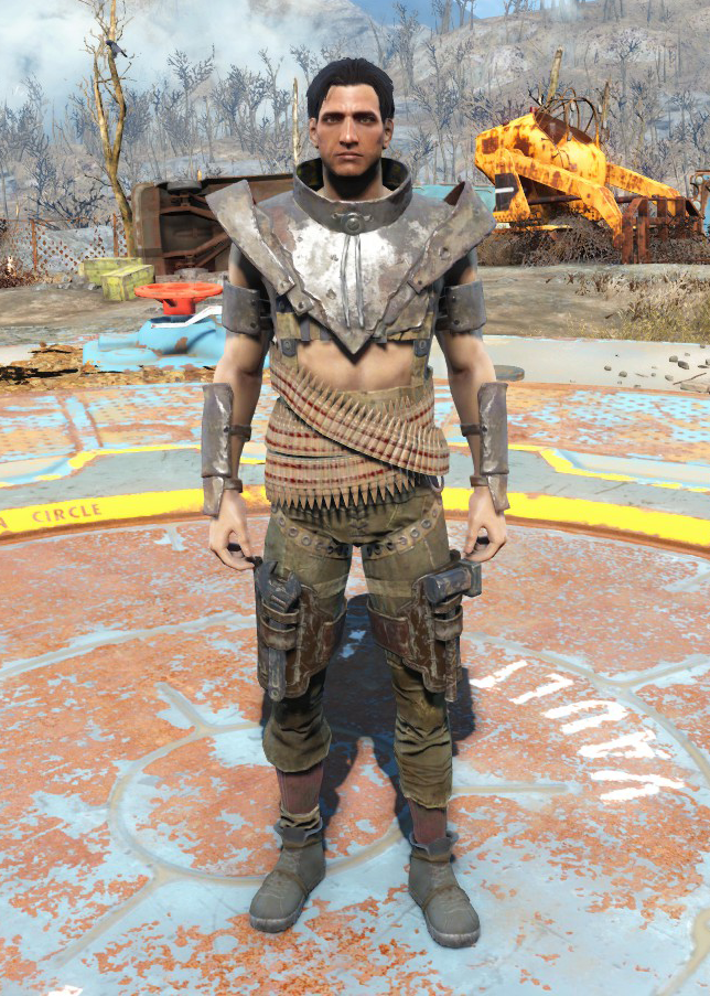 Fallout 4 heavy combat armor right arm location