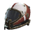 Red flight helmet