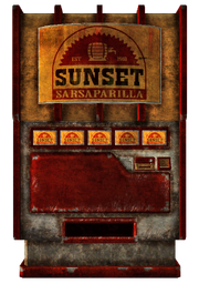 SunsetSarsaparilla vending machine
