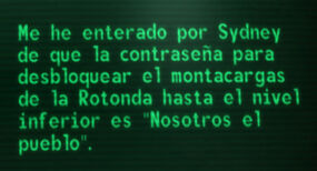 FO3 contraseña del terminal