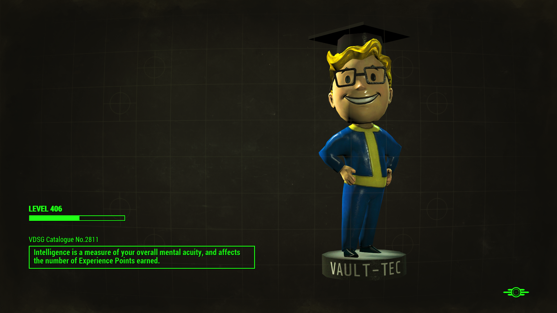 intelligence fallout 3 これでビルドもばっちり