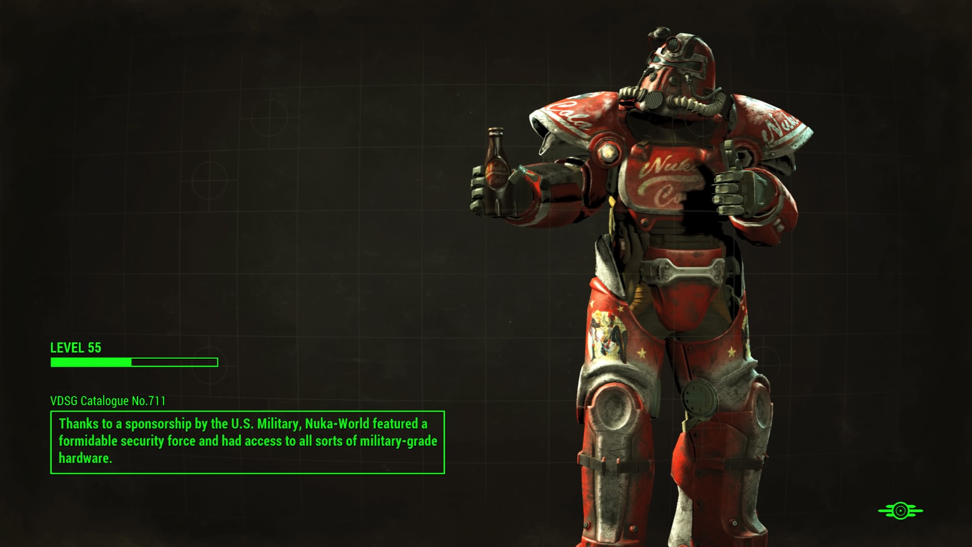 Nuka T 51 Power Armor Fallout Wiki Fandom - enclave scientist hazmat leggings roblox