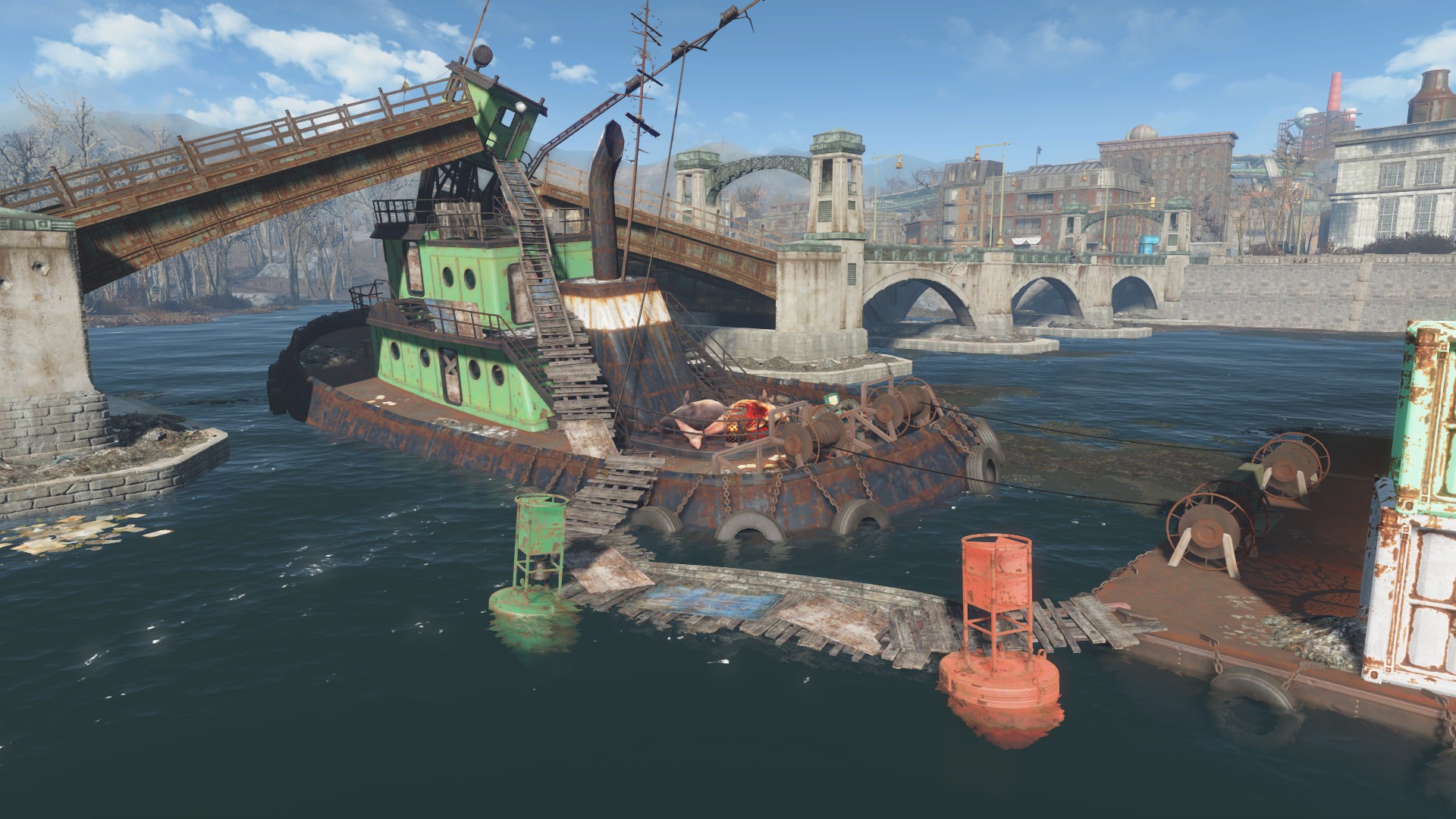 Fallout 4 лодка фото 108