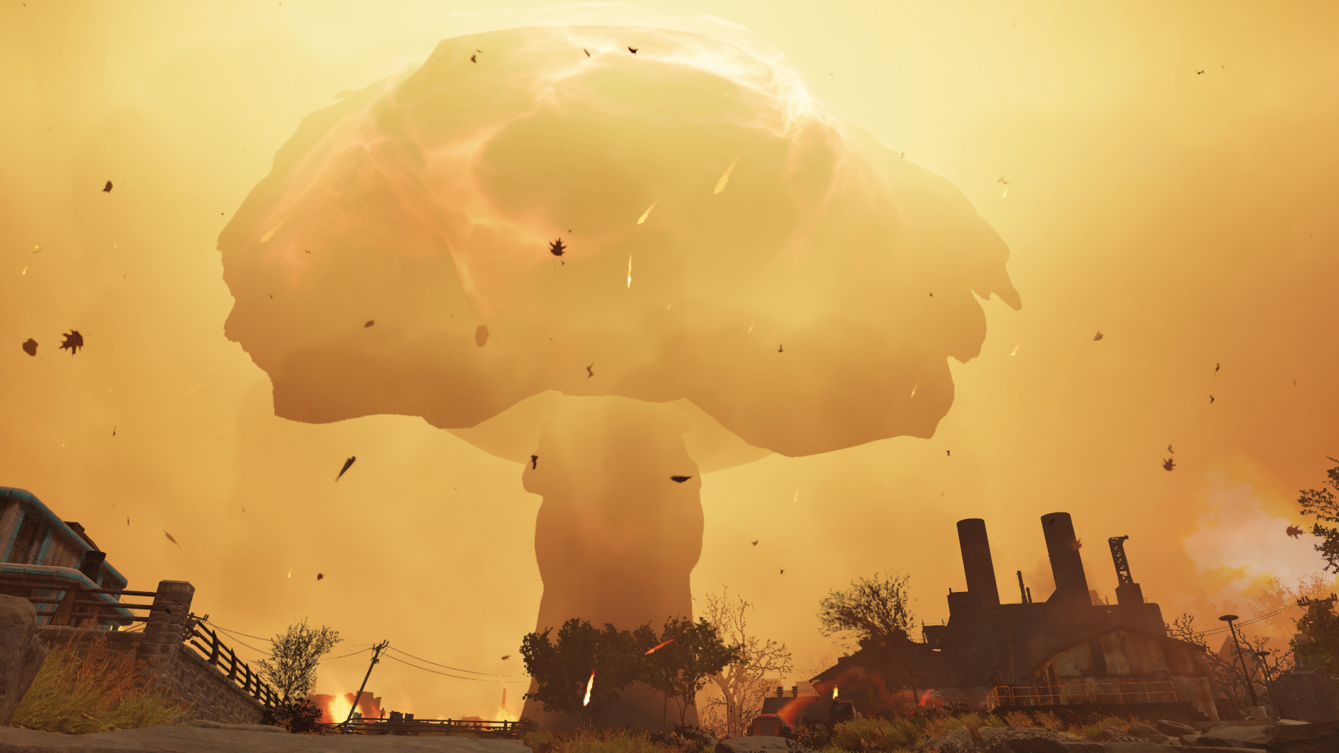 Fallout 4 взрыв ядерной бомбы фото 83