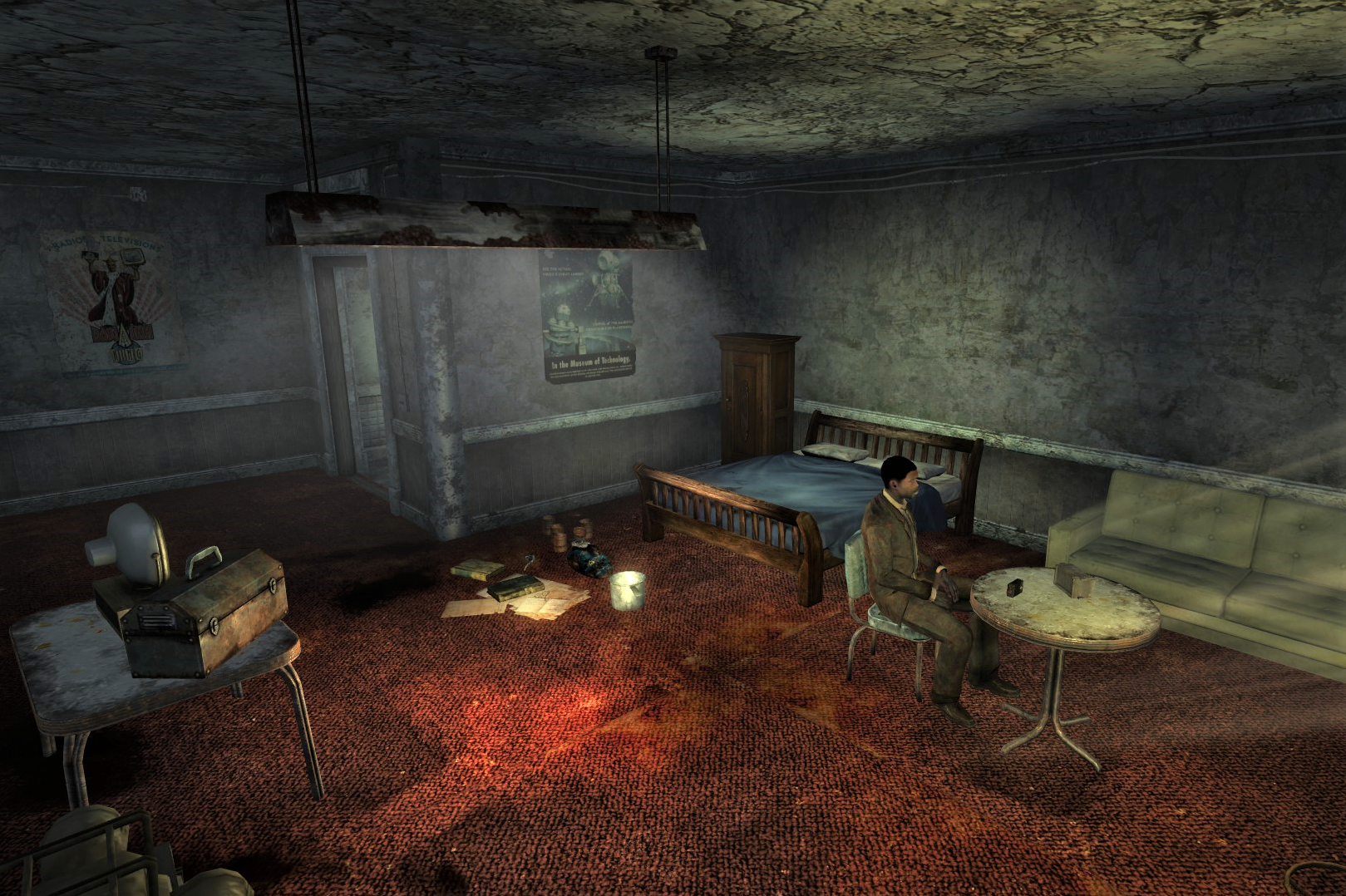 Комната гика Fallout
