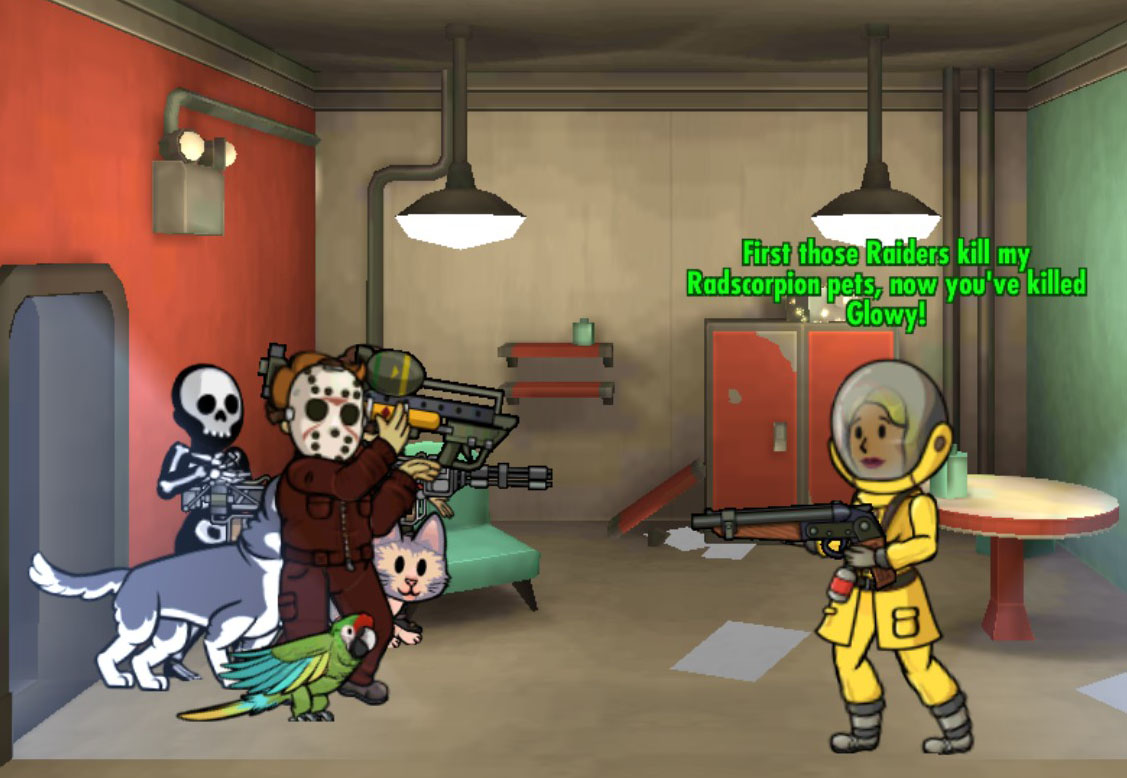 how to get a pet in fallout shelter