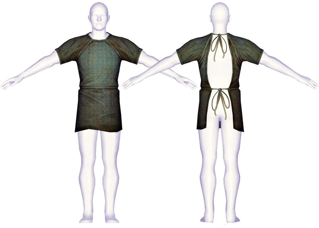 Patient gown Fallout Wiki FANDOM powered by Wikia