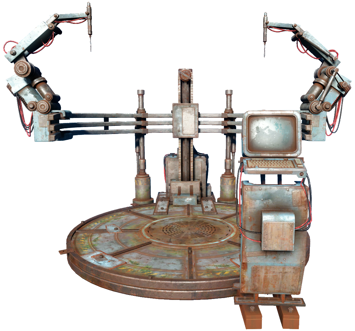 robot workbench fallout wiki fandom
