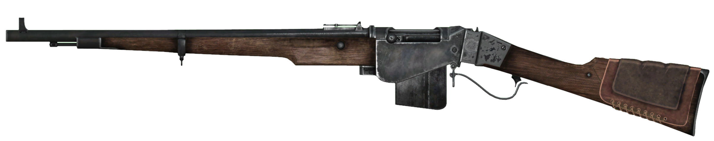 Fallout 4 manwell rifle set фото 5