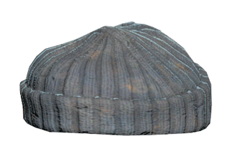 gray knit cap