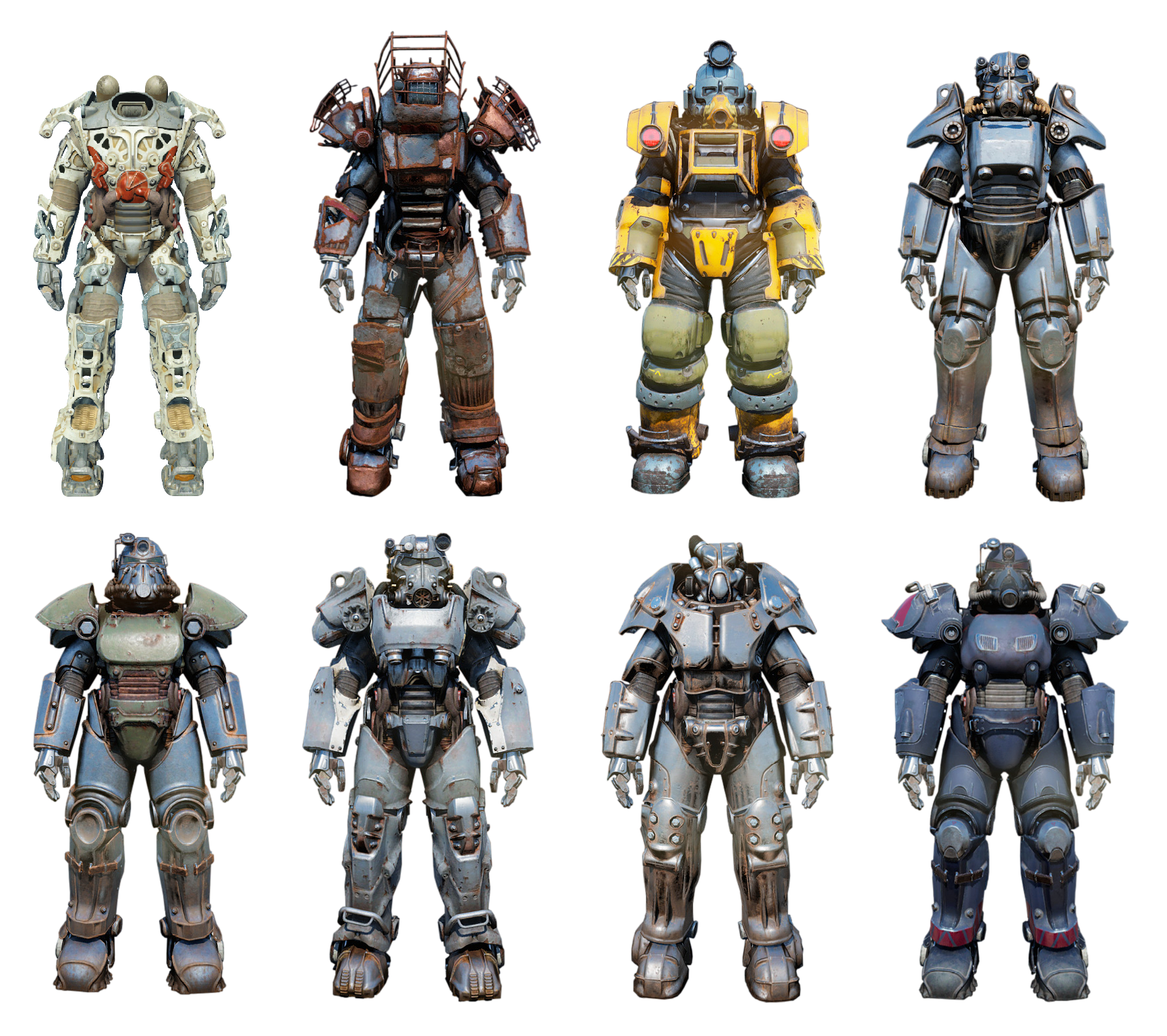 Fallout 4 power armor skin фото 17