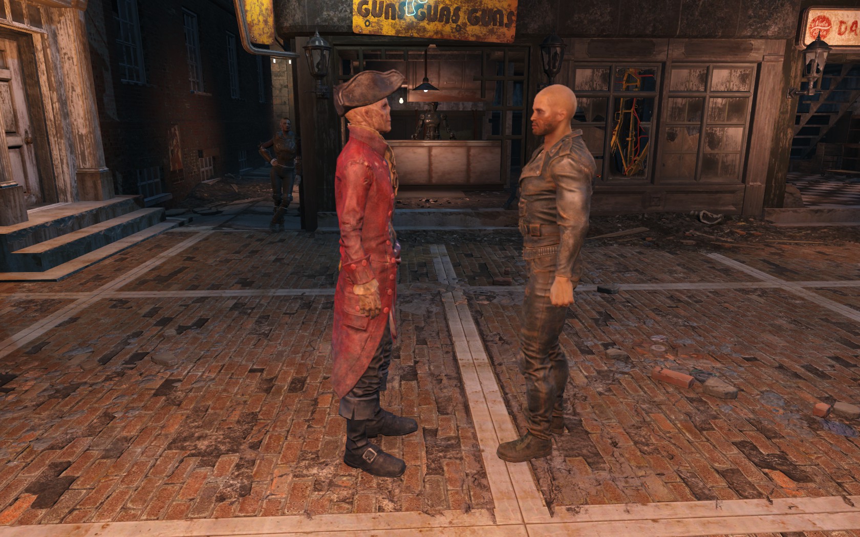 Fallout 4 отношения с хэнкоком фото 24