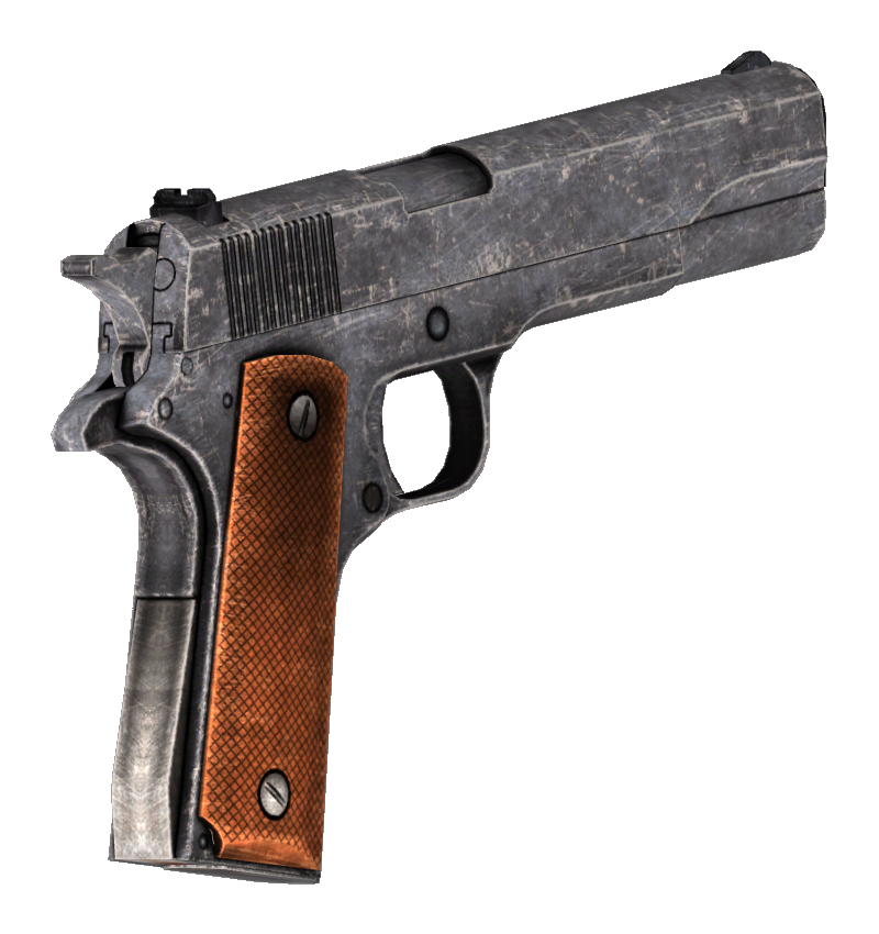 Fallout New Vegas 45 Auto Pistol Fallout New Vegas 45 Auto Pistol