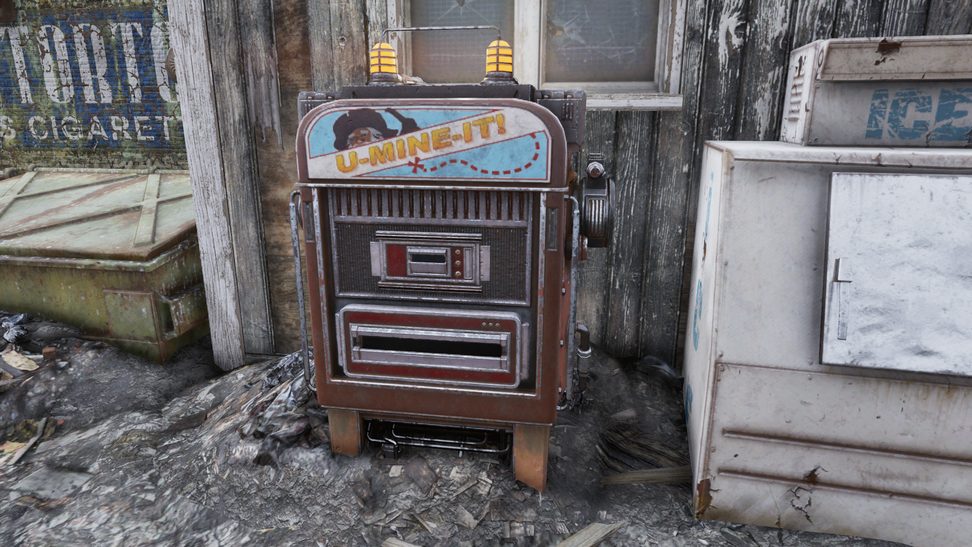 Fallout 4 вендинговый аппарат
