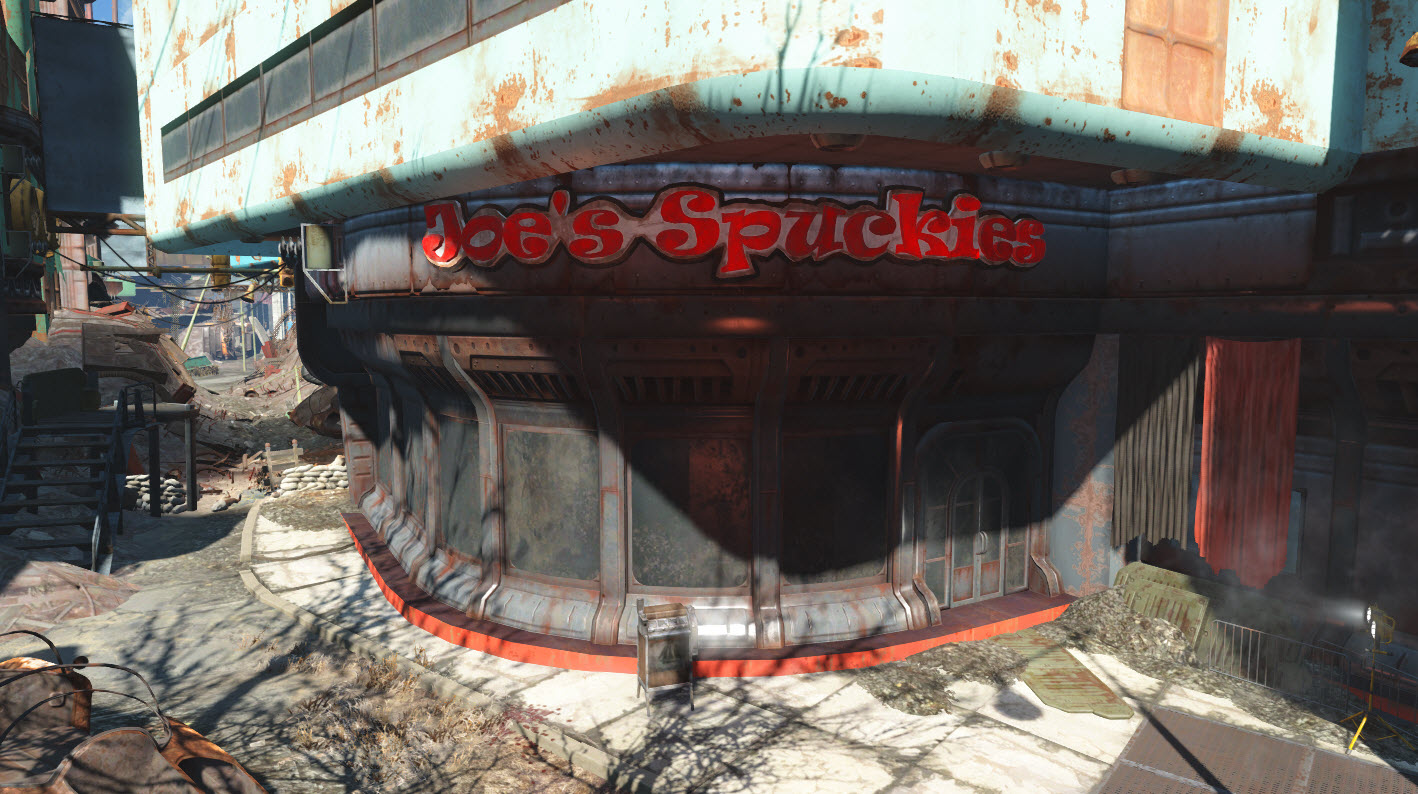 Fallout 4 кафе слокам джо фото 56