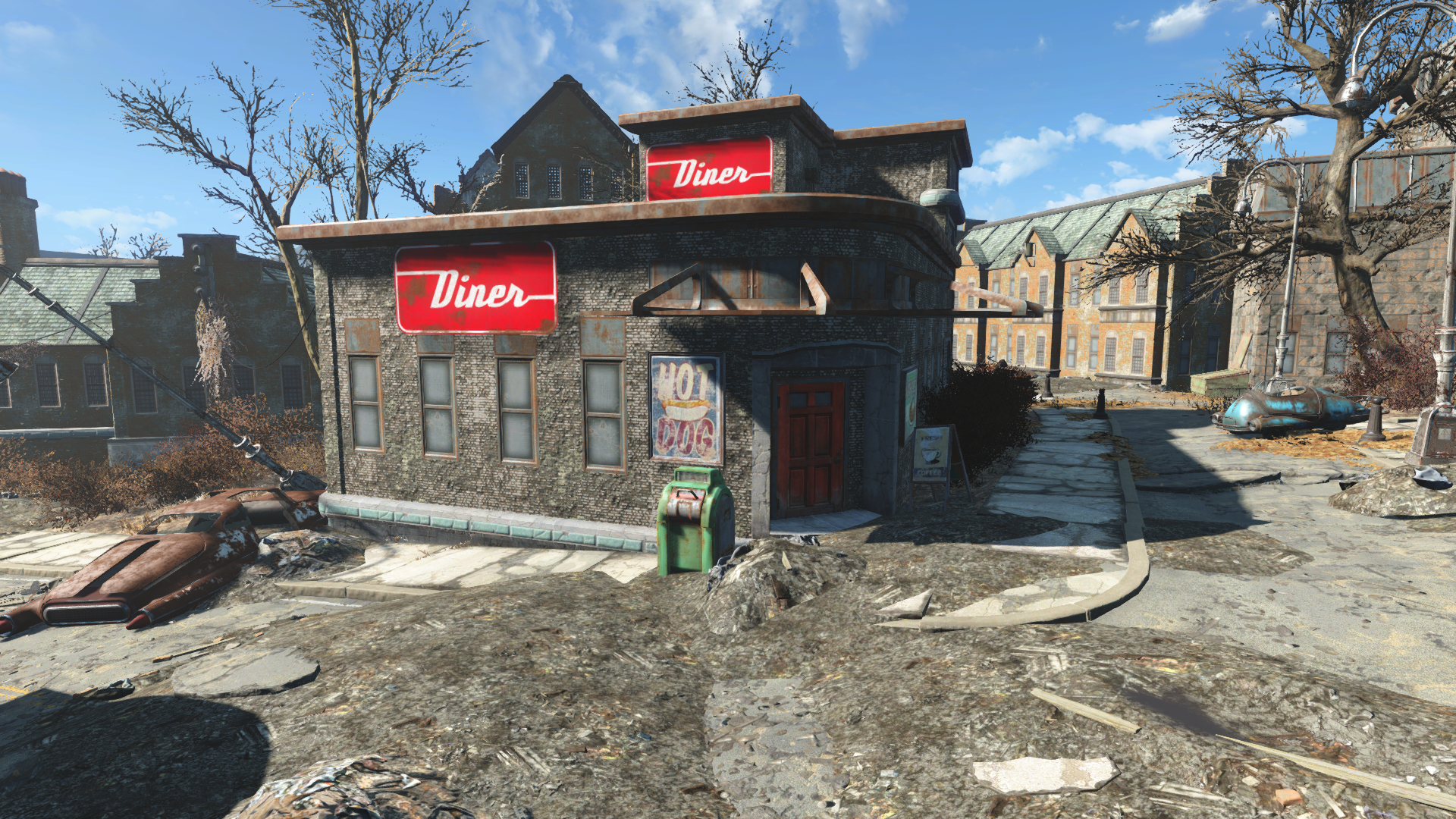 Fallout 4 port a diner фото 6