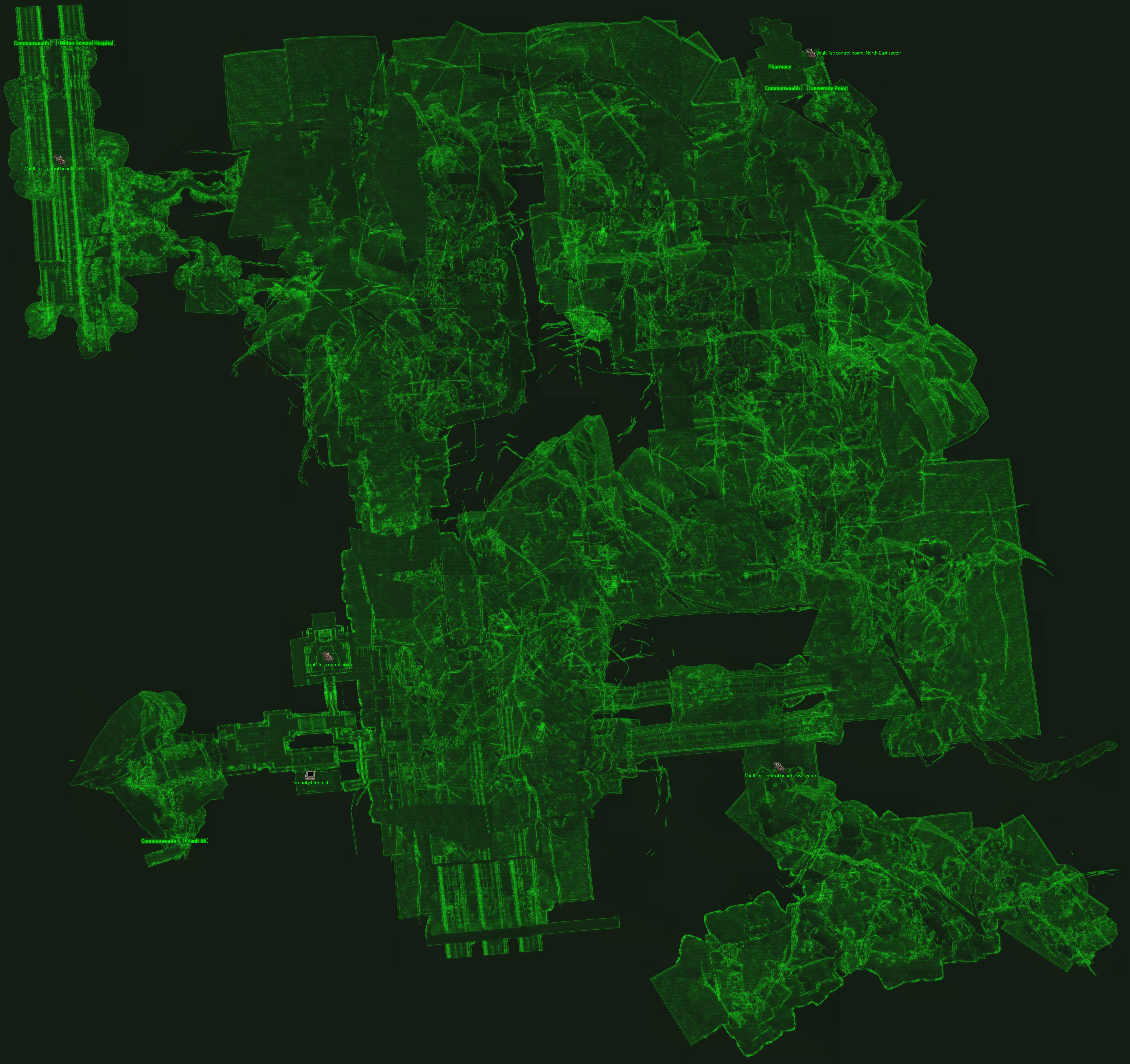 Fallout map fallout 4 фото 85