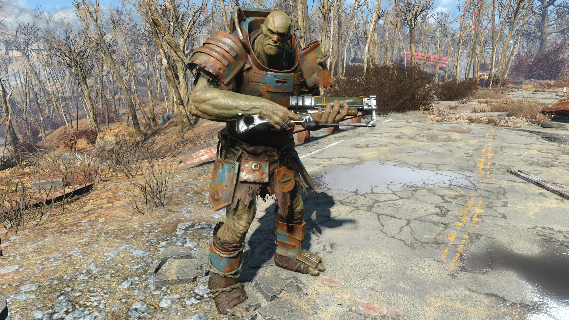 Fallout 4 retextured super mutants фото 96