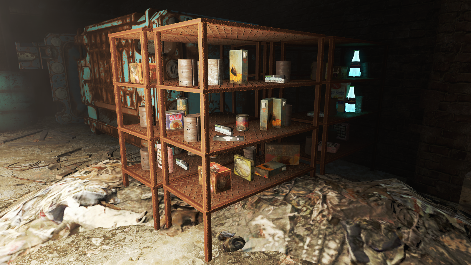fallout 4 federal ration stockpile password