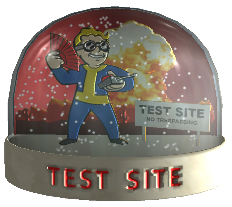snow globe test site fallout wiki fandom powered by wikia