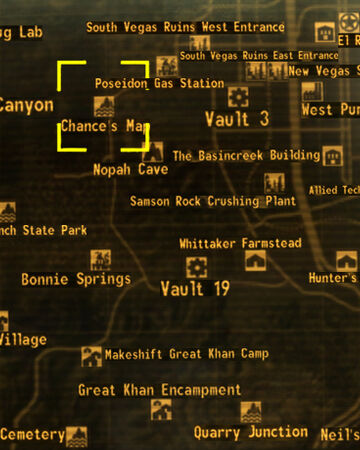 Chance S Map Fallout Wiki Fandom