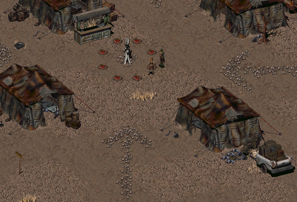 Fallout 2 выцветшая картина