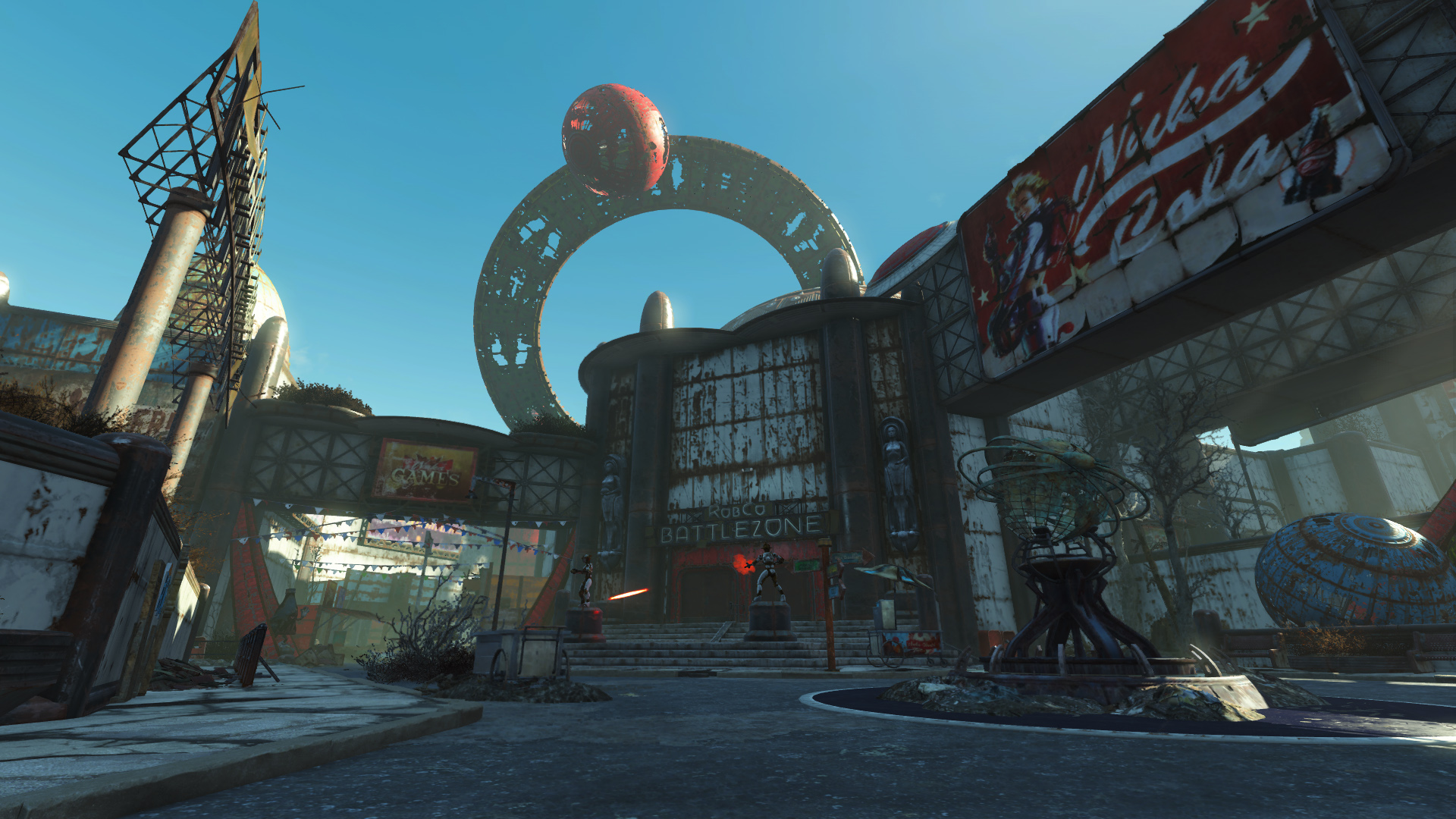 Fallout 4 арена робко убить охотника фото 2
