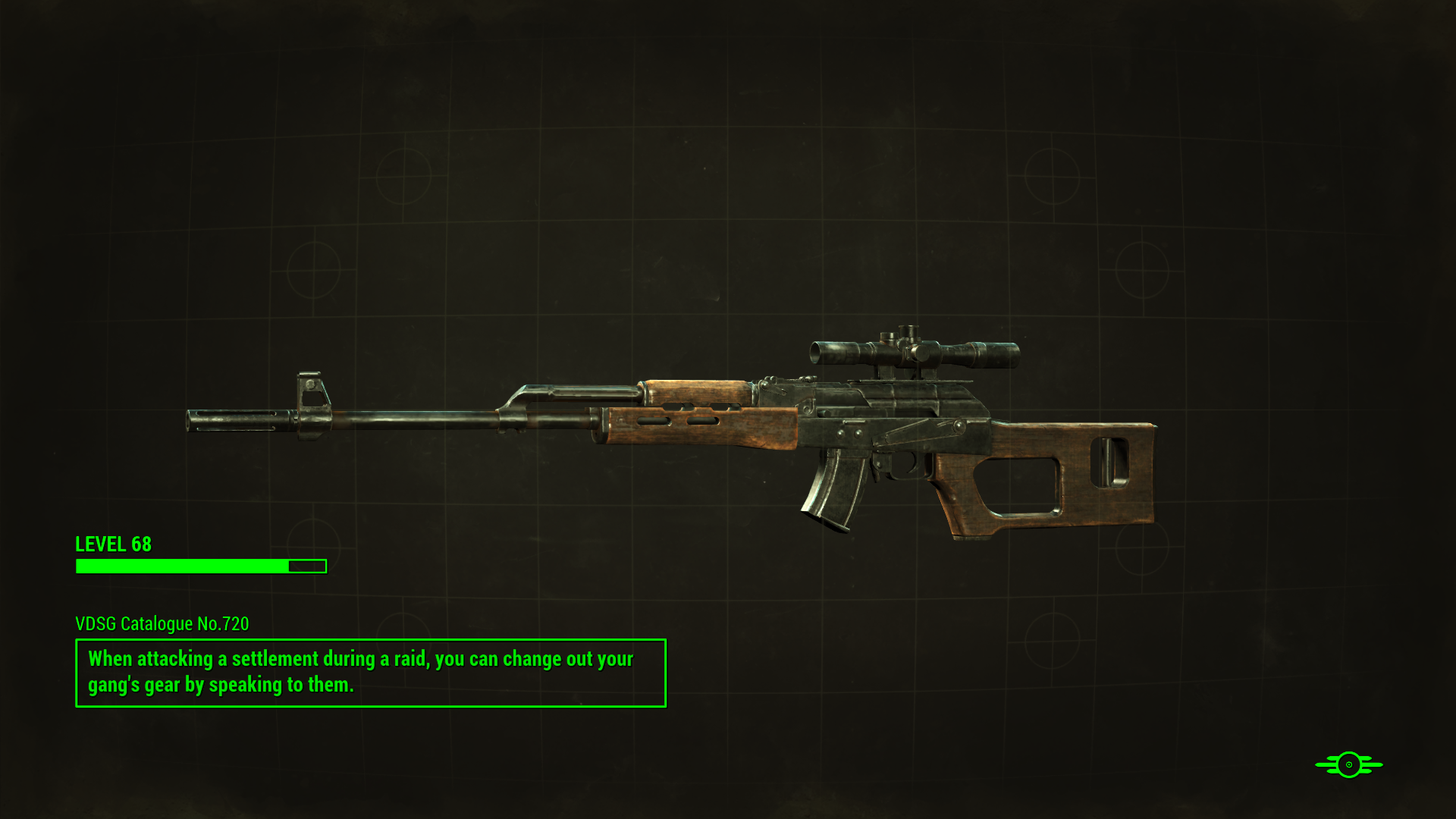 Fallout 4 handmade anti materiel rifle фото 33