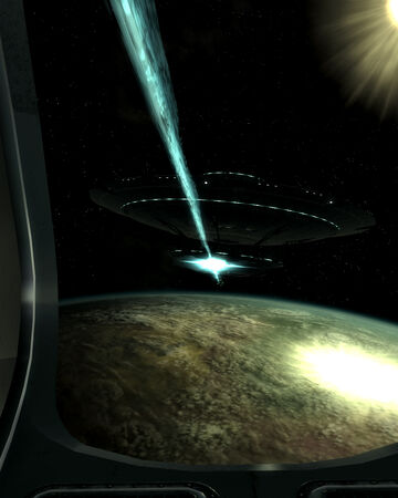 Hologram Mothership Zeta Fallout Wiki Fandom