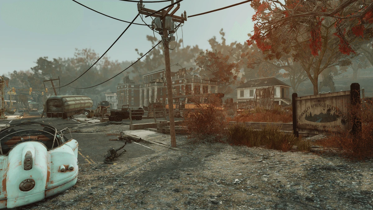Berkeley Springs Train Station Fallout 76