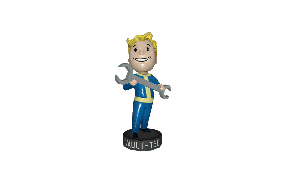 Завершить ремонт fallout 4. Фоллаут ремонт. Bobblehead. National Bobblehead Day.