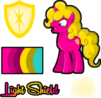 Mlp oc light shield reference by mychelle-d98a6js
