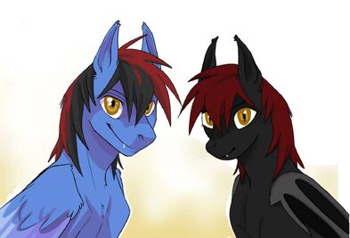Midnight and Scarlet