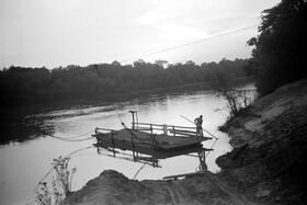 Greer's Landing cable ferry
