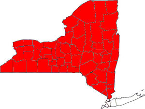 NY Map upstate