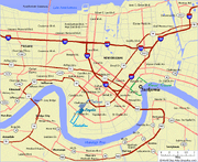 New Orleans Map