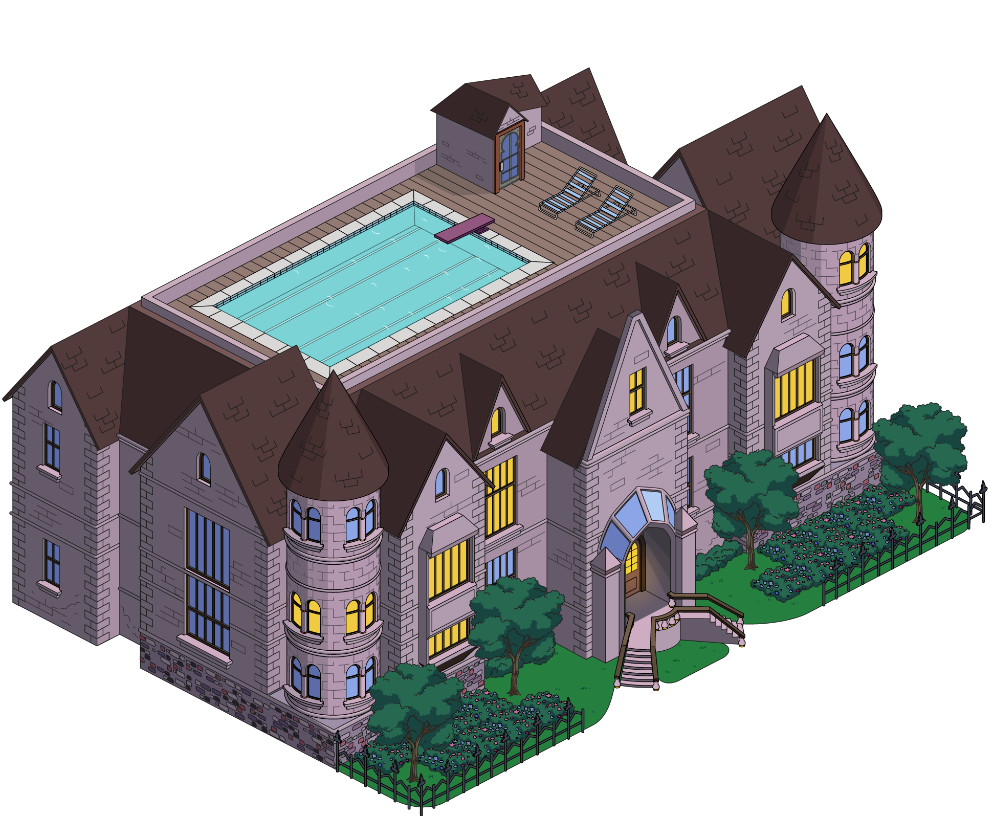 Eccentric Billionaire Mansion | Family Guy: The Quest for Stuff Wiki 