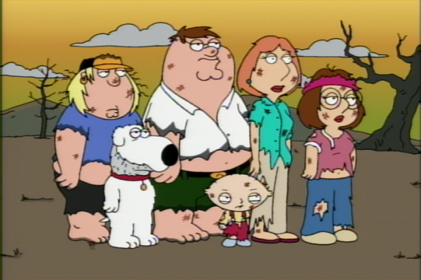Pick It Up Adult Tank Top Family Guy
