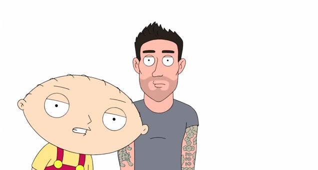 adam levine family guy        <h3 class=