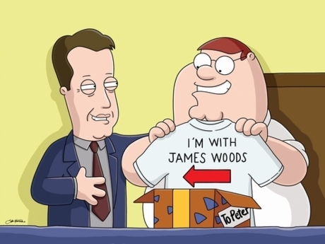 Image result for james woods family guy