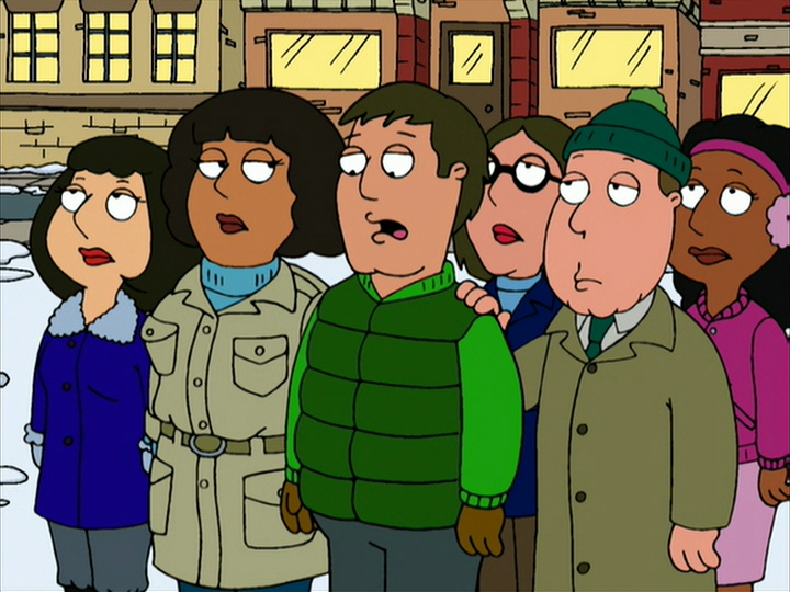 bob is an observer at the quahog christmas pageant that becomes incensed at peters speach when he tries to calm lois down in a very special family guy - Family Guy Christmas Special bob is an observer at the quahog christmas pageant that becomes incensed at peters speach when he tries to calm lois down in a very special family guy - Family Guy Christmas Special