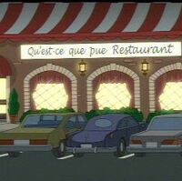 Qu Est Ce Que Pue Restaurant Family Guy Wiki Fandom