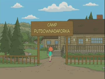 camp putdownadaforka family guy