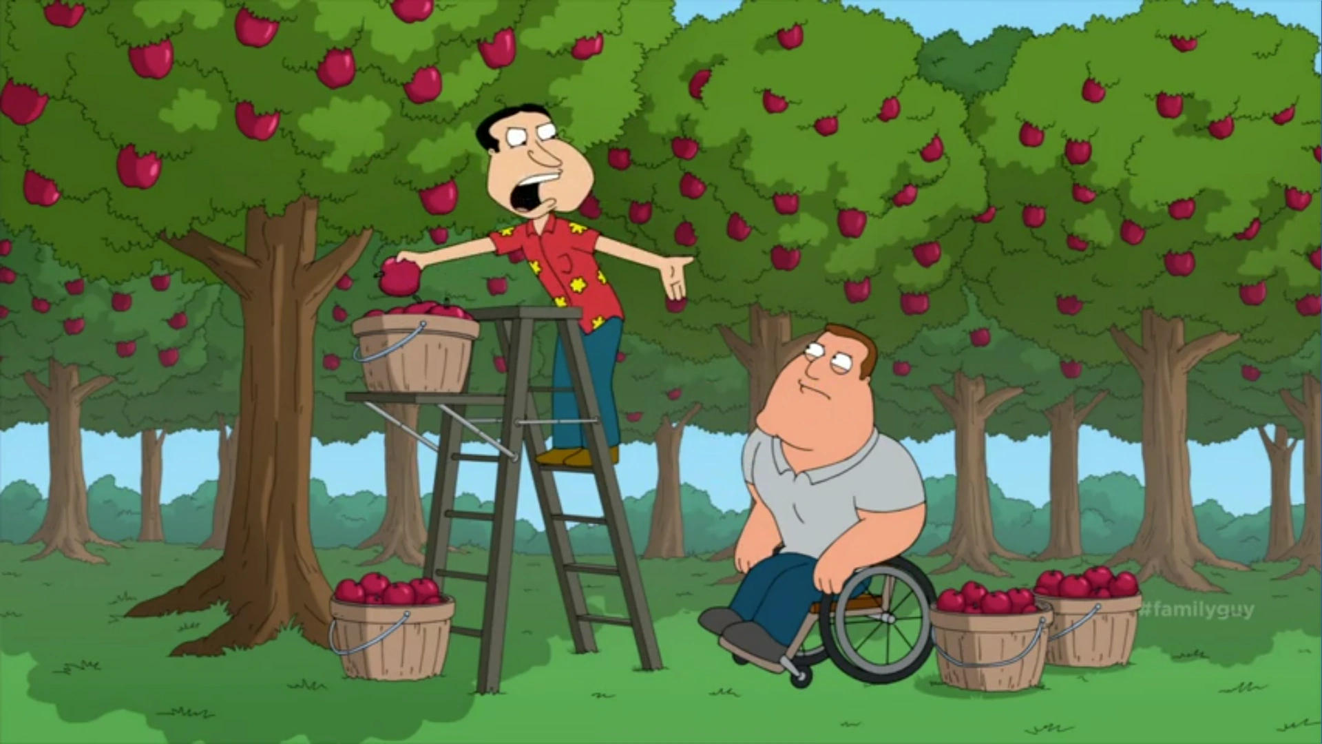 Quagmire and Joe's Relationship Family Guy Fanon Wiki Fandom