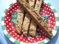Cinnamon mocha biscotti