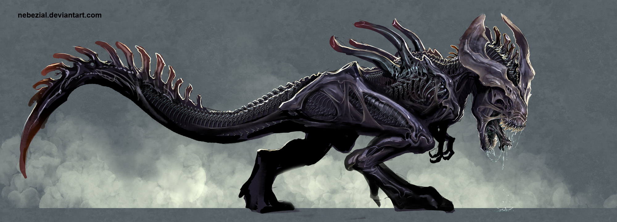 Alien T Rex Fan Made Kaiju Wikia Fandom Powered By Wikia - alien t rex