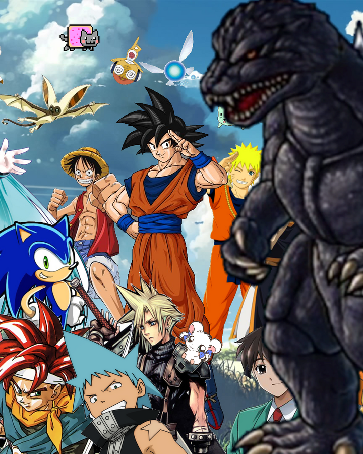 Godzilla Vs Anime Fan Made Kaiju Wikia Fandom