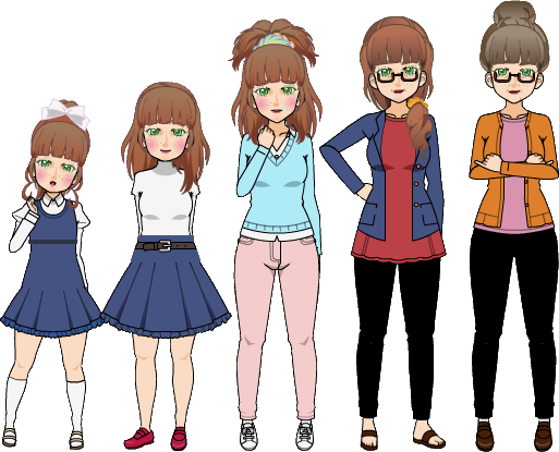 Cure Buttercup Life Progression