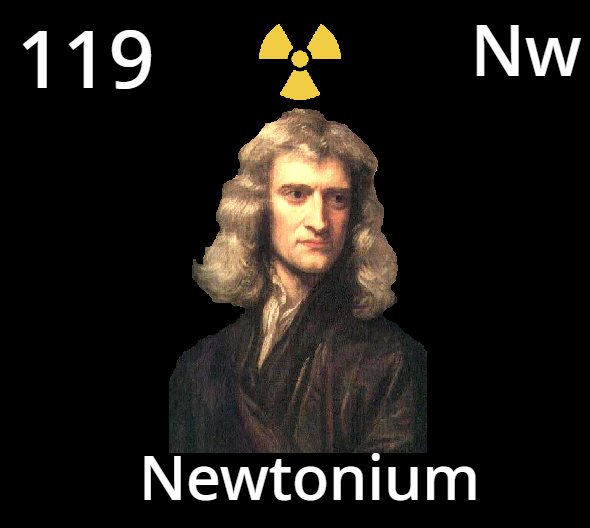 Newtonium | Fandomium, Fan-Made Elements Wiki | Fandom